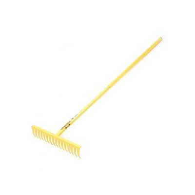 Yellow Steel Rake - Kings Hardware & Electrical