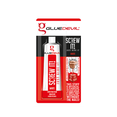 Glue Devil Screw It white 90ml - Kings Hardware & Electrical