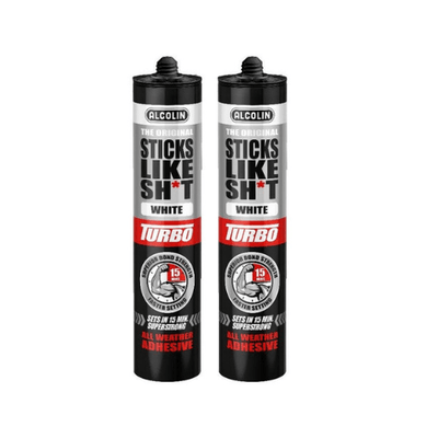 Sticks Like Sh*t Turbo White 290ml - Kings Hardware & Electrical