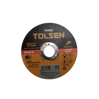 Tolsen Flat Steel Cutting Disc 115mm - Kings Hardware & Electrical